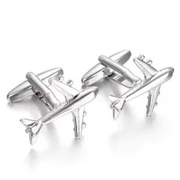 Novelty Airplane Wedding Party Suit Shirt Men's Cufflinks Cuff Links Jewelry New