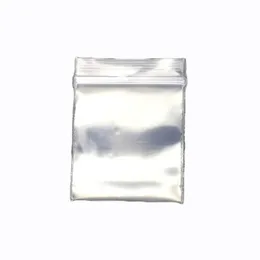 2021 Mini Baggies Zip Bags Plast ZiPlock Bag Zipper Paket Väskor för ört tobak