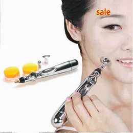 Electric Acupuncture Magnet Therapy Heal Stainless Steel Massage Pen Meridian Energy & Relaxation Free 1