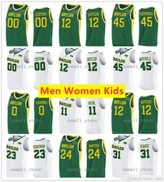 NCAA Baylor Bears College Basketball Jerseys 12 Jared Butler 45 Davion Mitchell 0 Flo Thamba 4 LJ Cryer 10 Adam Flagler 13 Jackson Moffatt 23 Jonathan Tchatchoua