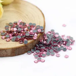 Sa-223-lt.rose Österrike hotfix glas rhinestone för smycken gör kristall hotfix rhinestone bra kvalitet varm