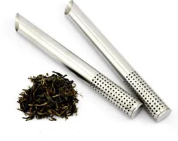 Stainless Steel Filter Sticks Teaspoon Colander Tea Sitko Scalque Stick Tube Faiter Wiszącacz