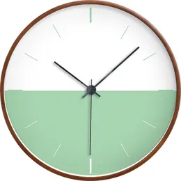 Väggklockor Modern Design Silent Clock Digital Nordisk Minimalistisk Mute Vardagsrum Kök Horloge Murale Home Decor