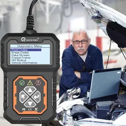 Kodläsare skannar verktyg Black Professional Car MS309 OBD2 / EOBD Reader Scanner för obdii fordon Motor Diagnostic Analyzer High Quali C