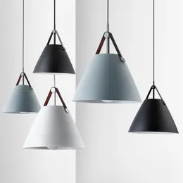 Modern LED Iron Luminaria pendente hanglamp hängande lampa kommersiell belysning hängande ljus vardagsrum mat sovrum lampor