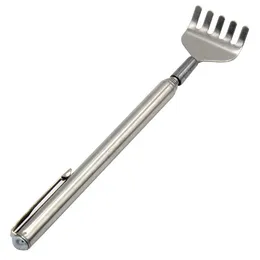 Hot Body Massager Pocket Size Portable Telescopic Extrable Extending Back Scratcher Pen Clip DH9888