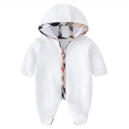 Designer crianças vestuário conjunto recém-nascido bebê macacão primavera outono menino meninas roupas de algodão adorável jumpsuits infantis