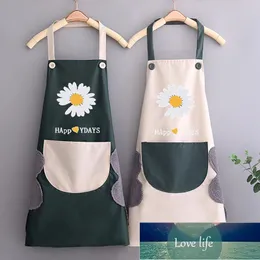 Household Waterproof Hand-wiping Kitchen Apron Polyester Apron Kitchen Accessory Factory price expert design Quality Latest Style Original Status