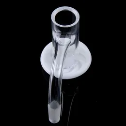 10mm 14mm Giunto maschio per narghilè Nuovo senza cuciture Completamente saldato Quarzi trasparenti Frullatore con bordo smussato Frullatore bianco Spin Banger Chiodo FWQB04