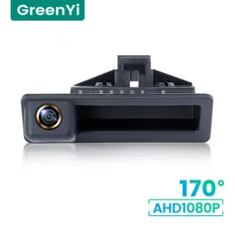 Araba Arka Görünüm Kameraları Park Sensörleri Greenyi 1080P HD 170 ° 3 Seri 5 X5 X1 X6 E82 E84 E88 E90 E91 E92 E93 E60 GECE Vizyonu