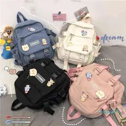 Estilo mochila Kleine Rugzak Schooltas Waterdichte Nylon Mode Japoné Casual Meisje Bag Mini