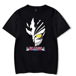 Bleach Hot Anime T-shirt O-Neck Loose Casual Fashion Print Cloth Man Y0809