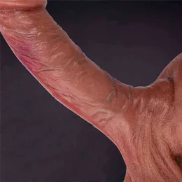 Nxy dildos surrealistisk kvinnlig falsk penis, sexleksak, onani enhet, g-spot stimulering verktyg, penis1213