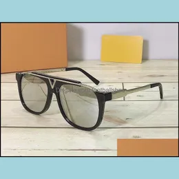 Aessories Top Z0936 Oryginalny Wysokiej Jakości Designer Okulary przeciwsłoneczne dla Mens Słynne Modne Klasyczne Retro Luksusowe Marka Okulary