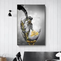 Nordic Keuken Restaurant Decoratie Foto Muurkunst Canvas Schilderij Moderne Posters en Prints voor Keuken Home Decor 60 x 80 cm x 3 Niet ingelijst