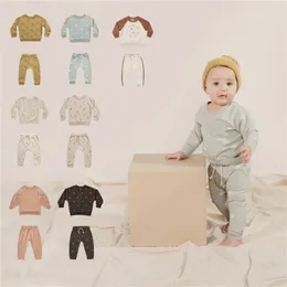 Enkelibb Cru Kids Boys Designer Sweatshirt Baby Boy Stilfulla Toppar för höst Vinter Barn Bomull Sweatshirts Toddler Brand Top 211029