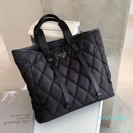 Designer - bolsa de ombro feminina de tecido de náilon da moda Lingge bolsa portátil bolsa tote bolsas femininas da moda