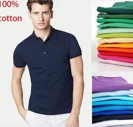 2021ブランドデザイナースタイルメンズポロシャツビッグスモールホースワニ刺繍男性半袖コットンジャージポロスシャツ販売TシャツC1