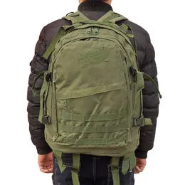 40L taktisk väska armémolle militär ryggsäck utomhus klättring camping bergsklättring jakt vandring resa ryggsäck vattentät Y0721