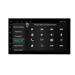 Universal Car DVD Radio 1G + 16G MP3 Стерео Игрок 7-дюймовый Android 10 Головной блок с AM FM USB WiFi