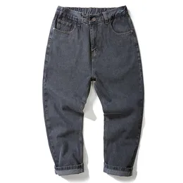 Stor storlek Klassisk affärer Mäns Jeans Casual Loose Harlan Byxor för 140kg Fat Guy Vêtements de Grande Taille Pour Hommes