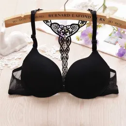 Sutiã simples sexy bralette top roupa interior push up sutiã renda sutiã feminino lingerie sutiã sujetador biustonosz 211217