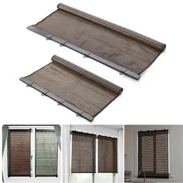 Rollos Hohle durchscheinende Schattierungen Fenstervorhang für Zuhause Schlafzimmer Wohnzimmer FPing