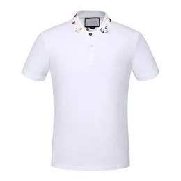 Męska koszulka polo Marka Plus Size Bawełniana koszulka polo Męska koszulka polo Slim Fit Marka Czarna solidna koszulka polo