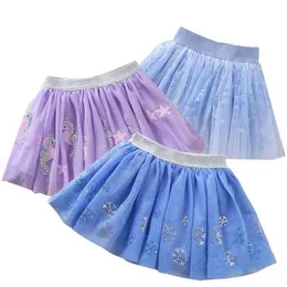 Baby flicka kläder broderi boll klänning pettiskirt födelsedagsfest kawaii kjolar jul tutu barn prinsessa tjejer kjol 210417