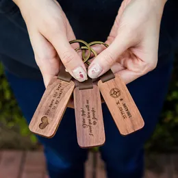 Großhandel Blanko-Holz-Schlüsselanhänger, Metall-Schlüsselanhänger, Riemen aus PU-Leder, Holz-Schlüsselanhänger, Werbegeschenke, Souvenirs, Weihnachtsgeschenk