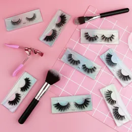 10 Pairs Mixed False Eyelash 3D Faux Mink Lashes Volume Natural Soft Fake Eyelashes Extension