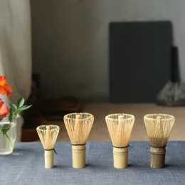Te penslar bambu tea whisk japansk ceremoni bambu matcha praktisk pulver vispa kaffe dh201