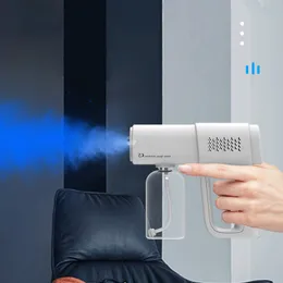 Rechargeable Electric Sanitizer Sprayer Auto Atomizer Handheld Wireless K5 Nano Steam Spray Gun for Home Office School Garden