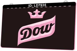 LD7935 Dow Crown Light Sign 3d Gravura