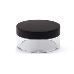 1 PC 50g Plastikowy Pulpit Luźny Proszek Dulaj z Sito Kosmetyczna Makeup Jar Pojemnik Podróży Perfumy Kosmetyczna Sifter Caja De Polvo Suelto
