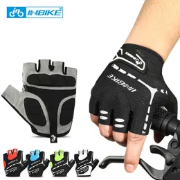 INBIKE bisiklet Cycling Gloves Bicyle luvas Breathable Gloves for Bicycles guantes ciclismo Gloves Without Fingers guantes MH206 H1022