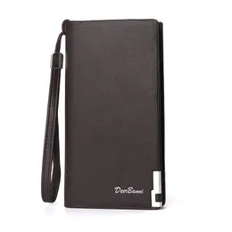 Long Zipper Handheld Large Capacity Fashion Classic Men's Wallet