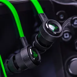 New Razer Hammerhead Pro V2 سماعات الهاتف الخليوي الداخلي مع الميكروفون مع صندوق البيع بالتجزئة في سماعات ألعاب الأذن DHL