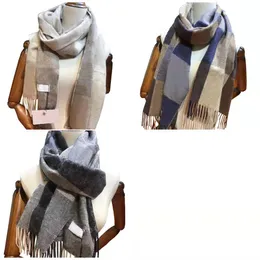 Klasyczny designerski szalik dla kobiet Cashmere Scarfs Moda Szal 100% Winter Womens i Mens Size 200X38CM