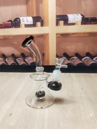 6.4inch Glazen Waterleiding 14mm mannelijke Kom Waterpijp Recycler Bong Roken Tabak Droog Kruid Beker Ijsvanger