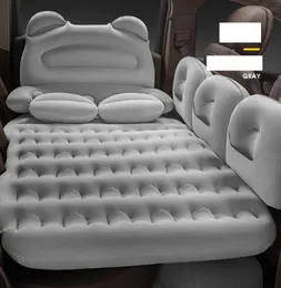 Other Interior Accessories Car Air Mattress Vehicle Inflatable Thickened Travel Bed Sleeping Pad Camping Accessory SUV Supplies