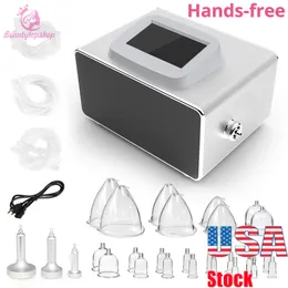 USA Stock Vacuum Pump Therapy Breast Massager Body Shaping Slimming Beauty Machine Breast Lift Bust Enhancer with CE