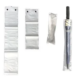 Promotion Umbrella Machine Bags Clear Plastic Waterproof Short Long Handle Umbrella Bag For Airport Station Supermarket Hotel Restaurant