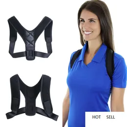 Brace Support Belt Adjustable Back Posture Corrector Clavicle Spine Back Shoulder Lumbar Corrector De Postura VIP DropShipping