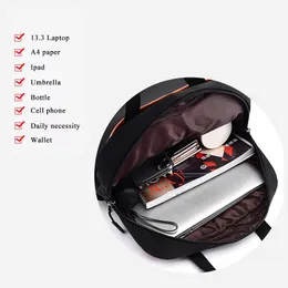 Kvinnor Vattentät Mode Student Oxford Ryggsäckar Laptop Casual Travel Rucksack School Bags