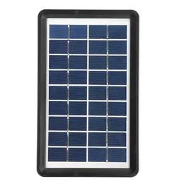 25w Emergency Portable Solar Panel Power Generator 3 Lamp Ligystem System USB Card Radio Audio Powered Sor