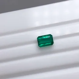 Meisidian hand gör 100% Octagon Cut 1 karat Natural Zambia Emerald Pirce Gemstone H1015
