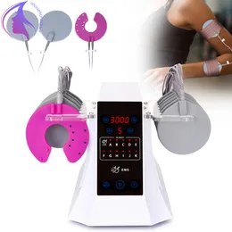 Electro Slimming Machine Microcurrent Stimulation Body Building EMS Pads Massage Muscle Koppla av