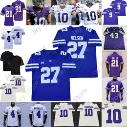 Kansas State Wildcats Ksu Fußballtrikot Ncaa College Adrian Martinez Deuce Vaughn Cincere Mason Austin Moore Giddens