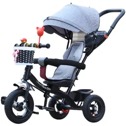 New Brand Child Bambino triciclo di alta qualità Seggiolino girevole bambino triciclo Bicycle Baby Buggy Passeggino BMX Baby Car By